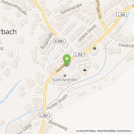 Standortübersicht der Strom (Elektro) Tankstelle: deer GmbH in 72221, Haiterbach