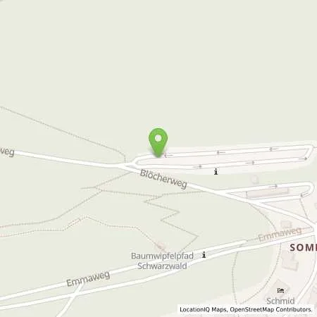 Standortübersicht der Tankstelle deer GmbH in 75323 Bad (Wildbad)