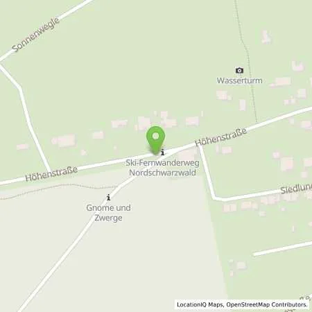 Standortübersicht der Tankstelle SWP Stadtwerke Pforzheim GmbH&Co.KG in 75335 Dobel