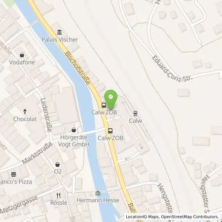 Standortübersicht der Tankstelle deer GmbH in 75365 Calw