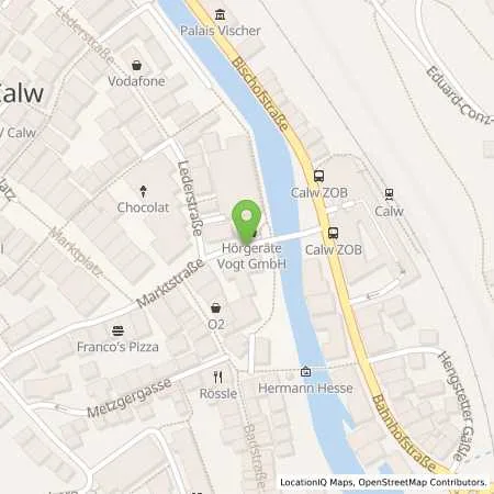 Standortübersicht der Tankstelle deer GmbH in 75365 Calw