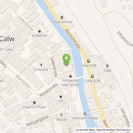 Standortübersicht der Tankstelle deer GmbH in 75365 Calw