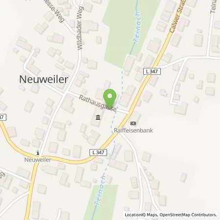 Standortübersicht der Tankstelle deer GmbH in 75389 Neuweiler