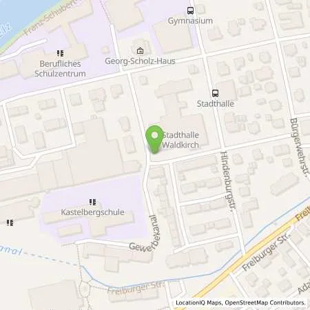 Standortübersicht der Tankstelle Stadtwerke Waldkirch GmbH in 79183 Waldkirch