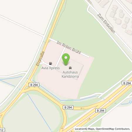 Standortübersicht der Strom (Elektro) Tankstelle: Peter Kandziorra KG in 79211, Denzlingen