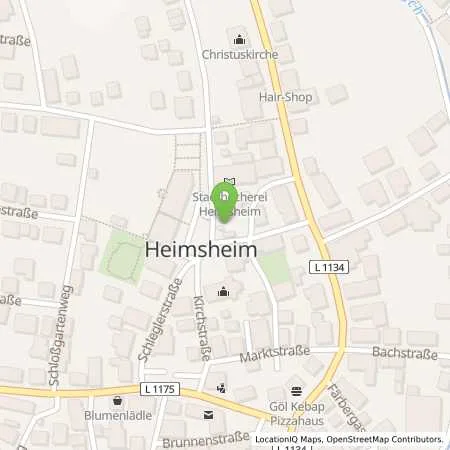 Standortübersicht der Tankstelle EnBW mobility+ AG und Co.KG in 71296 Heimsheim