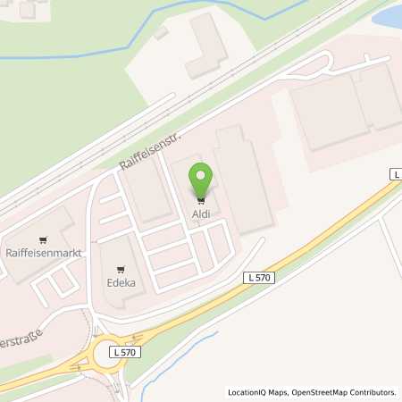 Standortübersicht der Strom (Elektro) Tankstelle: ALDI SÜD in 75196, Remchingen