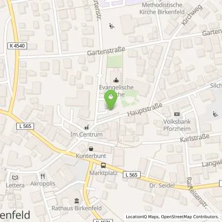 Standortübersicht der Tankstelle EnBW mobility+ AG und Co.KG in 75217 Birkenfeld