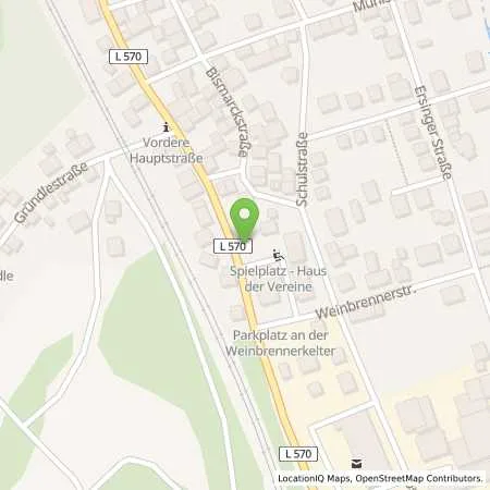 Standortübersicht der Tankstelle EnBW mobility+ AG und Co.KG in 75236 Kämpfelbach