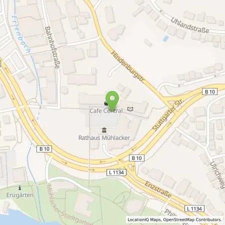 Standortübersicht der Tankstelle Stadtverwaltung Mühlacker in 75417 Mühlacker