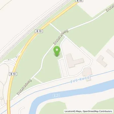 Standortübersicht der Tankstelle EnBW mobility+ AG und Co.KG in 75417 Mühlacker