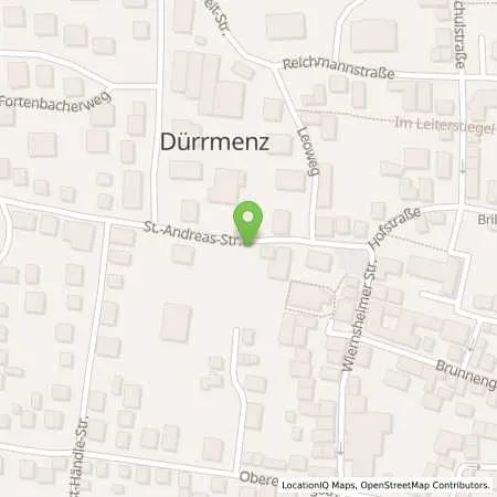 Standortübersicht der Tankstelle Stadtwerke Mühlacker GmbH in 75417 Mühlacker