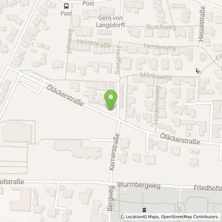 Standortübersicht der Tankstelle SWP Stadtwerke Pforzheim GmbH&Co.KG in 75443 Ötisheim