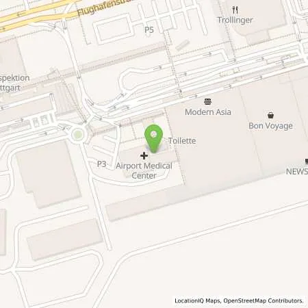 Standortübersicht der Tankstelle EnBW mobility+ AG und Co.KG in 70629 Stuttgart