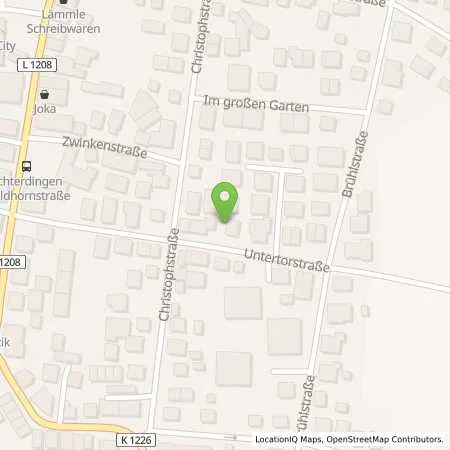 Standortübersicht der Tankstelle chargeIQ GmbH in 70771 Leinfelden-Echterdingen