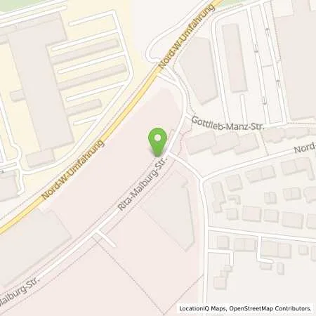 Standortübersicht der Tankstelle Filderstadtwerke in 70794 Filderstadt