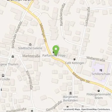 Standortübersicht der Tankstelle Filderstadtwerke in 70794 Filderstadt