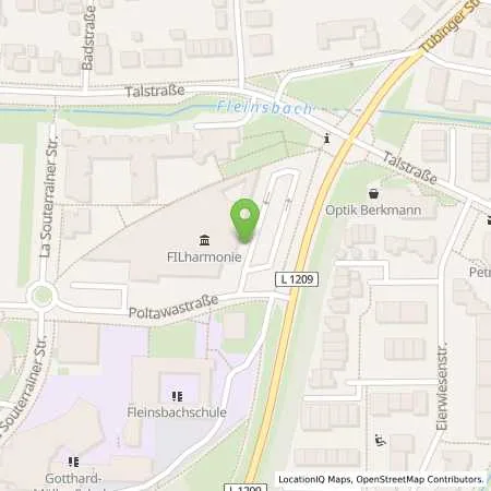 Standortübersicht der Tankstelle Filderstadtwerke in 70794 Filderstadt