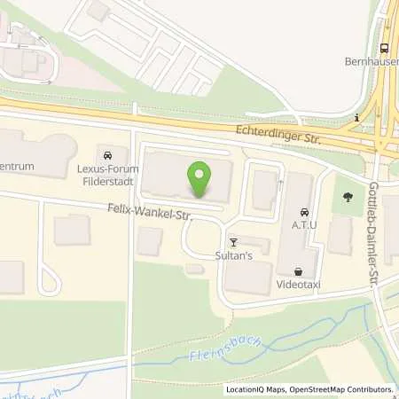 Standortübersicht der Tankstelle EF S Automobile GmbH in 70794 Filderstadt