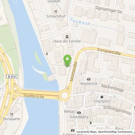 Standortübersicht der Tankstelle Stadtwerke Nürtingen GmbH in 72622 Nürtingen