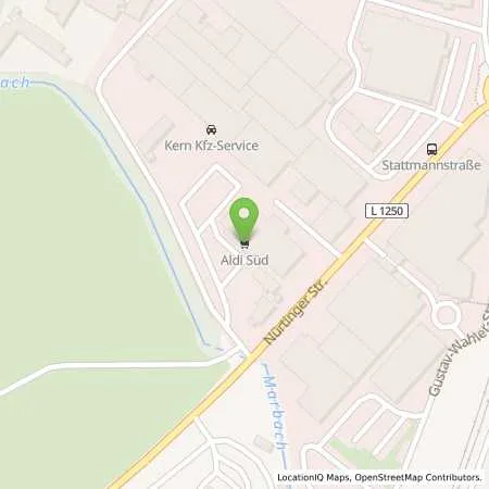 Standortübersicht der Tankstelle ALDI SÜD in 72644 Oberboihingen