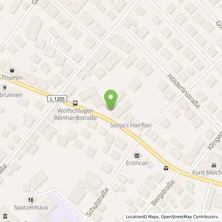 Standortübersicht der Tankstelle Autohaus Gottfried Maier GmbH in 72649 Wolfschlugen