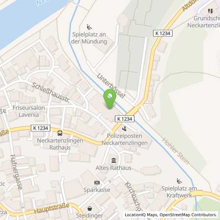 Standortübersicht der Strom (Elektro) Tankstelle: Charge-ON in 72654, Neckartenzlingen