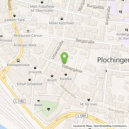 Standortübersicht der Tankstelle EnBW mobility+ AG und Co.KG in 73207 Plochingen