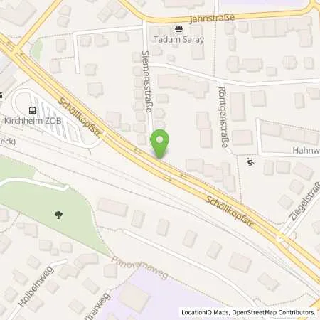 Standortübersicht der Tankstelle EnBW mobility+ AG und Co.KG in 73230 Kirchheim unter Teck