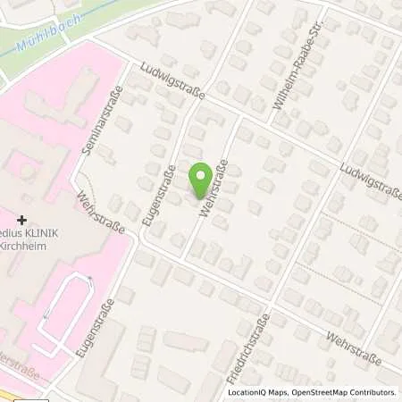 Standortübersicht der Tankstelle Teckwerke Bürgerenergie eG in 73230 Kirchheim unter Teck