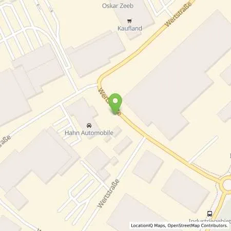 Standortübersicht der Tankstelle Hahn Automobile GmbH + Co. KG in 73240 Wendlingen