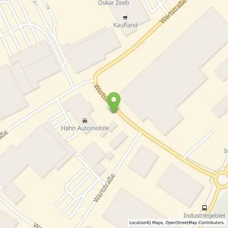 Standortübersicht der Tankstelle Hahn Automobile GmbH + Co. KG in 73240 Wendlingen