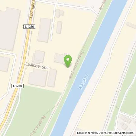 Standortübersicht der Tankstelle Jürgen Prakesch Zerspanungstechnik GmbH in 73249 Wernau