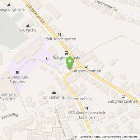 Standortübersicht der Tankstelle EnBW mobility+ AG und Co.KG in 73733 Esslingen