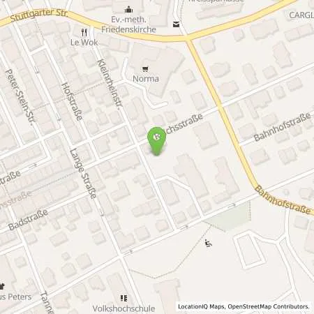 Standortübersicht der Tankstelle Stadtwerke Freudenstadt GmbH & Co. KG in 72250 Freudenstadt