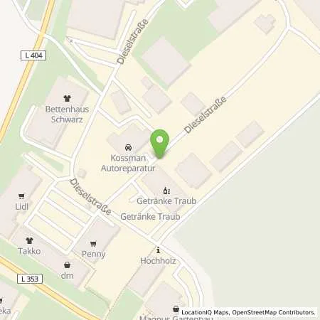 Standortübersicht der Tankstelle WeilerWärme eG in 72285 Pfalzgrafenweiler