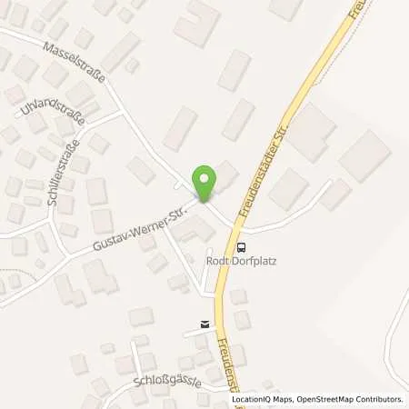 Standortübersicht der Tankstelle EnBW mobility+ AG und Co.KG in 72290 Loßburg