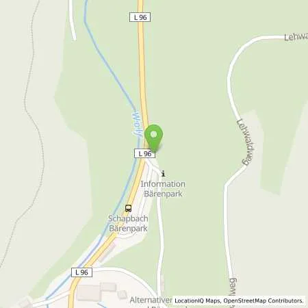 Standortübersicht der Tankstelle E-Werk Mittelbaden AG & Co. KG in 77776 Bad Rippoldsau-Schapbach