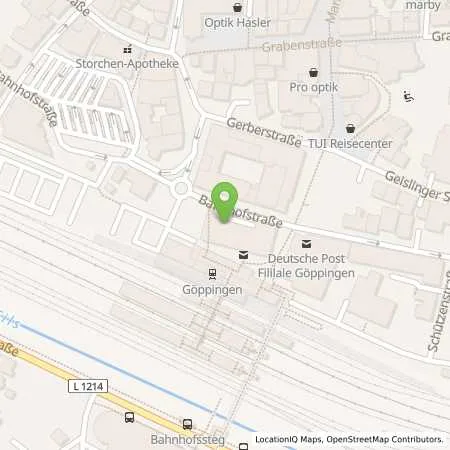 Standortübersicht der Tankstelle Energieversorgung Filstal GmbH & Co. KG in 73033 Göppingen