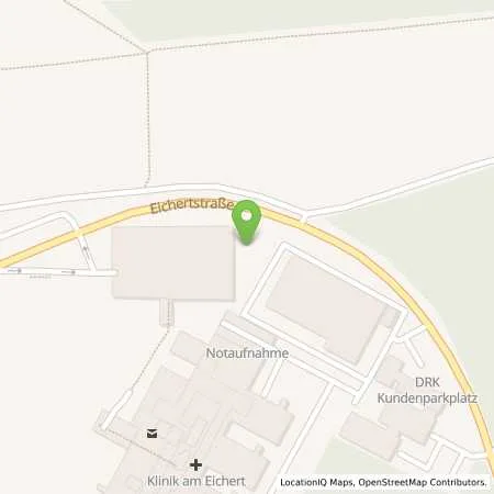 Standortübersicht der Tankstelle ALB FILS KLINIKEN GmbH in 73035 Göppingen