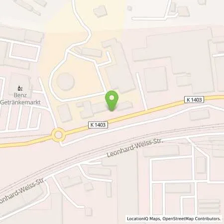 Standortübersicht der Tankstelle Energieversorgung Filstal GmbH & Co. KG in 73037 Göppingen