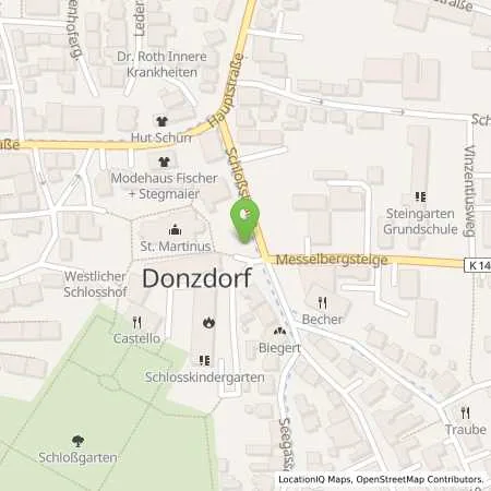 Standortübersicht der Tankstelle Albwerk GmbH & Co. KG in 73072 Donzdorf