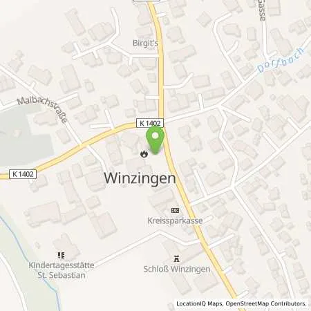 Standortübersicht der Tankstelle Albwerk GmbH & Co. KG in 73072 Donzdorf