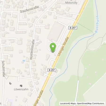 Standortübersicht der Tankstelle EnBW mobility+ AG und Co.KG in 73095 Albershausen