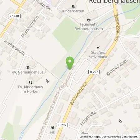 Standortübersicht der Tankstelle EnBW mobility+ AG und Co.KG in 73098 Rechberghausen