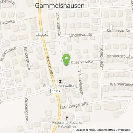 Standortübersicht der Tankstelle deer GmbH in 73108 Gammelshausen