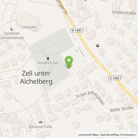 Standortübersicht der Strom (Elektro) Tankstelle: EnBW mobility+ AG und Co.KG in 73119, Zell unter Aichelberg