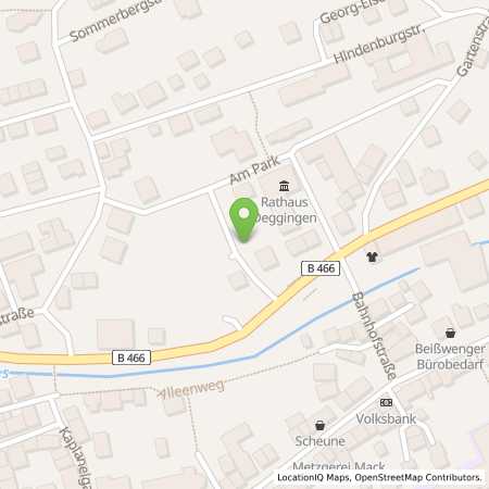 Standortübersicht der Strom (Elektro) Tankstelle: Albwerk GmbH & Co. KG in 73326, Deggingen