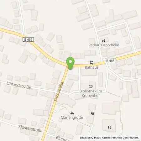 Standortübersicht der Tankstelle EnBW ODR AG in 89558 Böhmenkirch