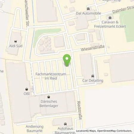 Standortübersicht der Tankstelle EnBW mobility+ AG und Co.KG in 89537 Giengen a.d. Brenz